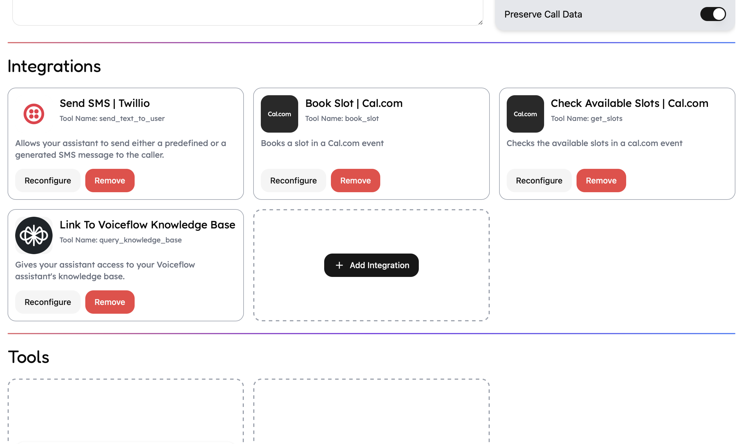 Integrations